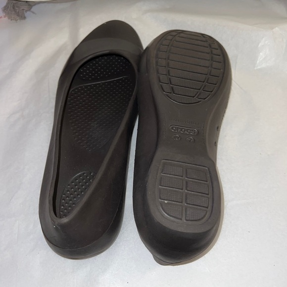 CROCS ballerina flats Sz‎ 7 W - Picture 7 of 8